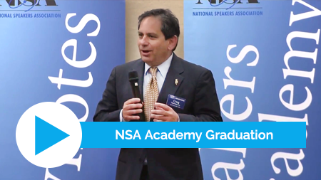 Dean Craig Harrison’s commencement address to the NSA of Northern California’s Speakers Academy graduates.