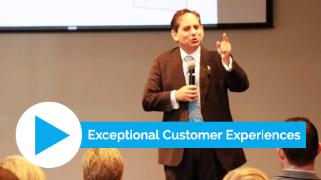 Craig Harrison tells a story to NSA of Northern California about three exceptional customer experiences.